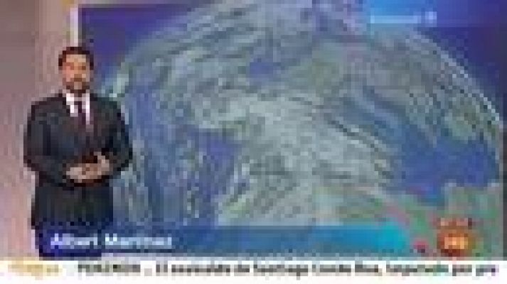 El tiempo - Lluvia y temperaturas más altas