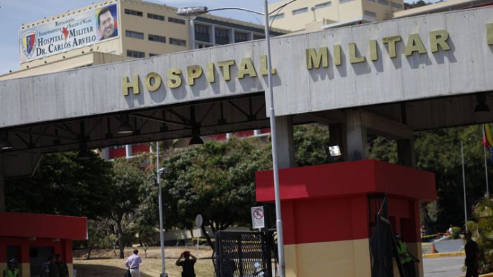 Telediario 1 - Hugo Chávez en estado grave