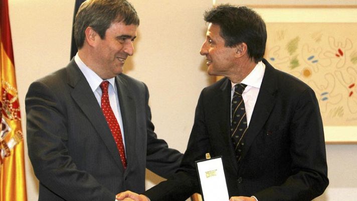 Sebastian Coe, medalla de oro al Mérito Deportivo