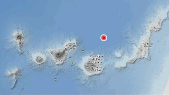 Un terremoto de magnitud 4,8 sacude Canarias: \"No es para nada preocupante\" - Informativo 24h | Ver