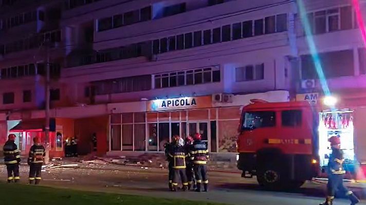 Un dron ruso impacta contra un edificio residencial en Rumanía dejando dos heridos | Ver