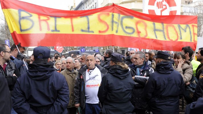 Nuevas protestas en Iberia