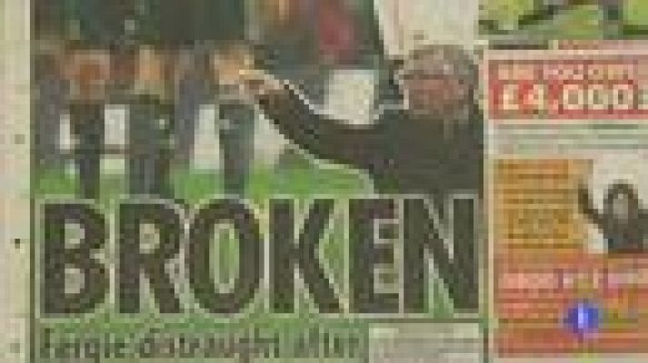 Telediario 1 - La prensa inglesa, indignada