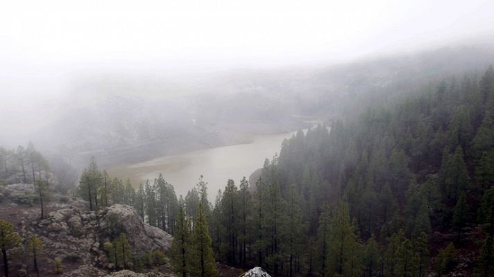 Fuertes lluvias en Baleares