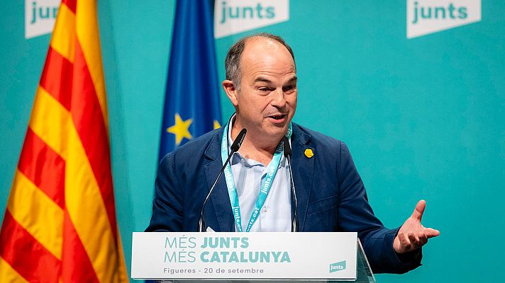 Junts reta a Feijóo a negociar con Puigdemont en Waterloo - La hora de La 1 | Ver