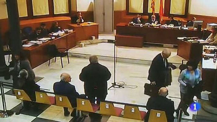Telediario 1 - La Audiencia de Barcelona obliga a cumplir prisión a Pallerols y a dos excargos de UDC