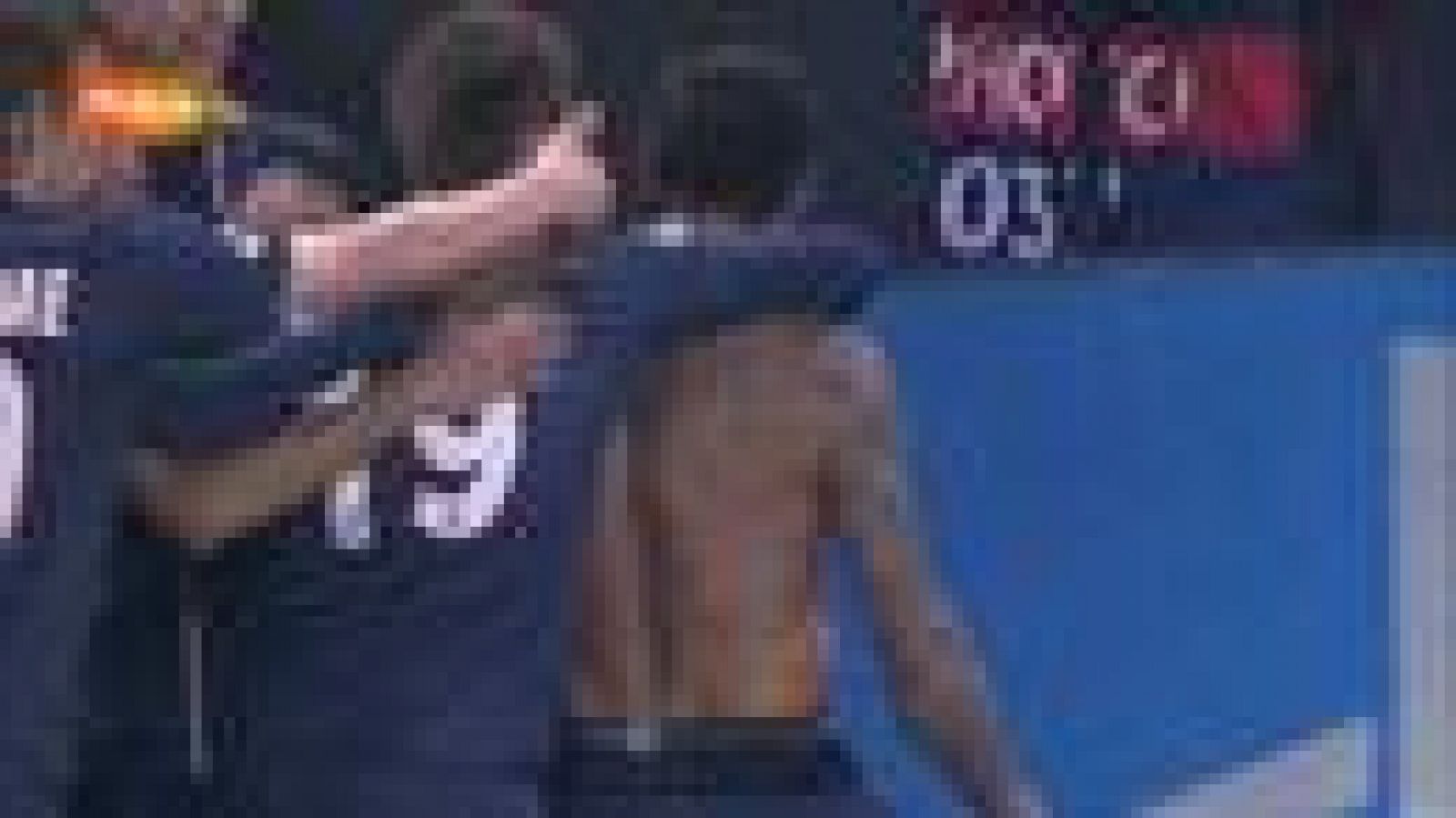 Lavezzi ha marcado el 1-1 del PSG contra el Valencia en el minuto 65 de juego, después de beneficiarse de una desafortunada jugada de la defensa valencianista.