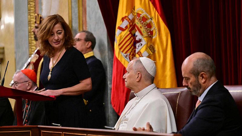 Armengol pide ante el papa acabar con las desigualdades - La hora de La 1 | Ver