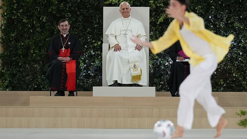 El papa en el Estadio Bernabéu: "La Iglesia de Madrid ha hecho un golazo" | Ver