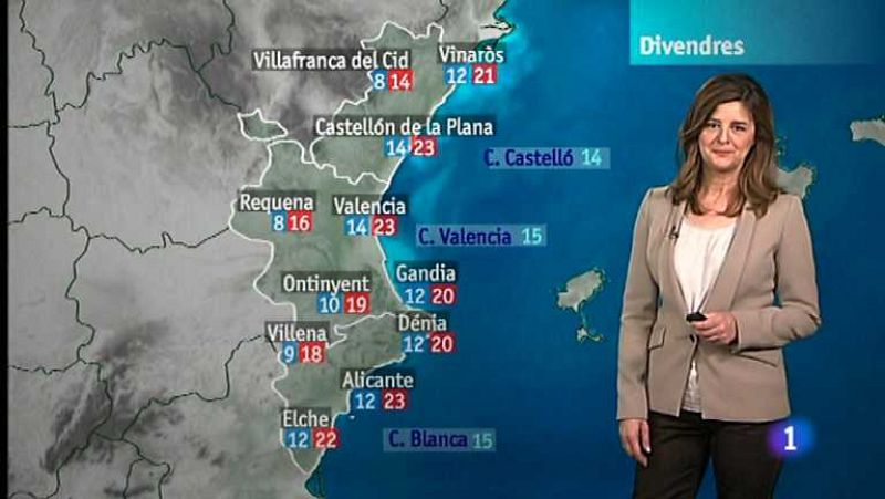 El tiempo en la Comunidad Valenciana - 07/03/13 - Ver ahora 