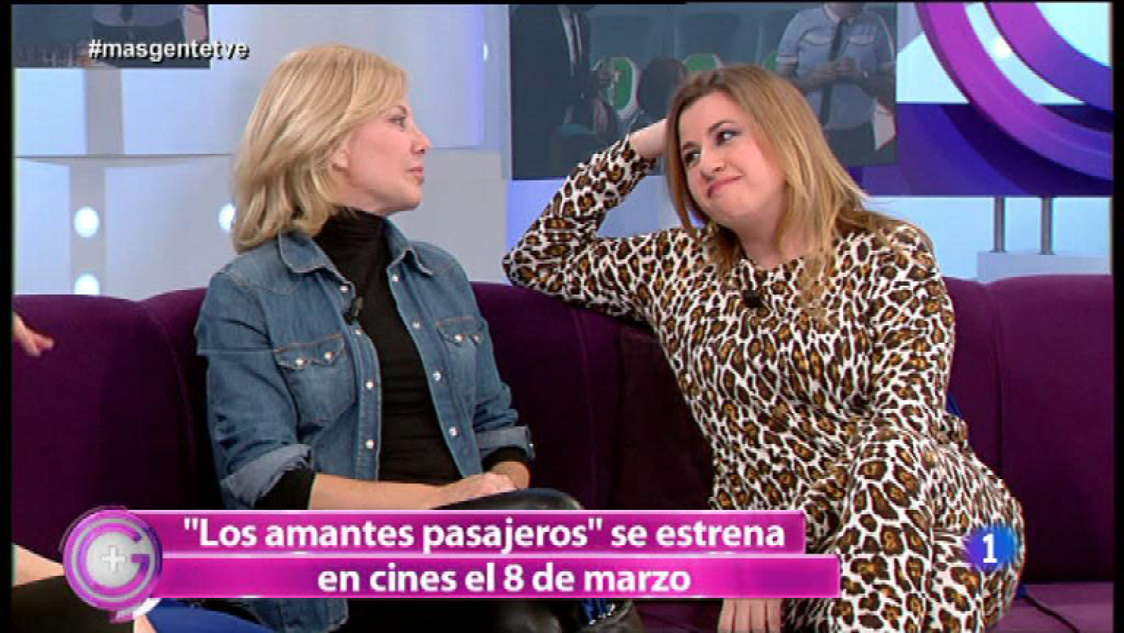 Cecilia Roth y Pepa Charro nos presentan "Los amantes pasajeros"