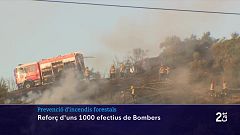 Els Bombers alerten de més incendis i més simultanis