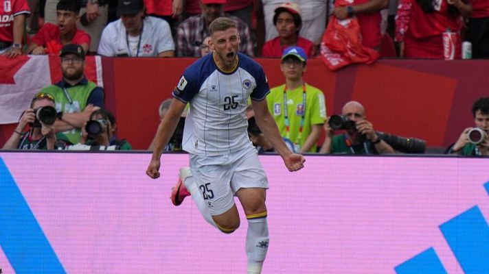 Gol de Jovo Lukic en el partido Canadá - Bosnia y Herzegovina | Mundial 2026 | Ver vídeo