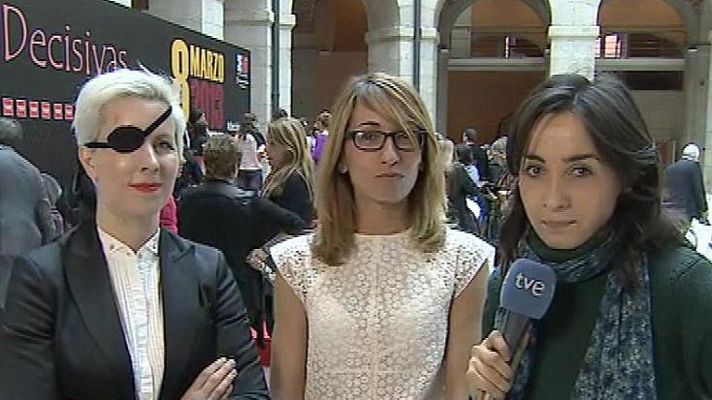 Informativo 24h - María de Villota y Silvia Barba, premiadas en el Día Internacional de la Mujer