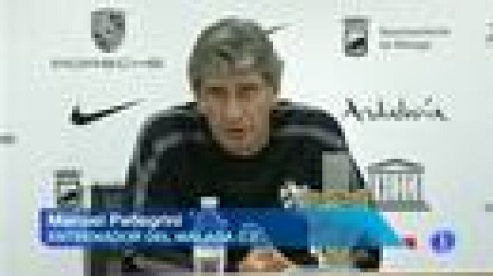 Pellegrini quiere que el Málaga esté centrado en Champions