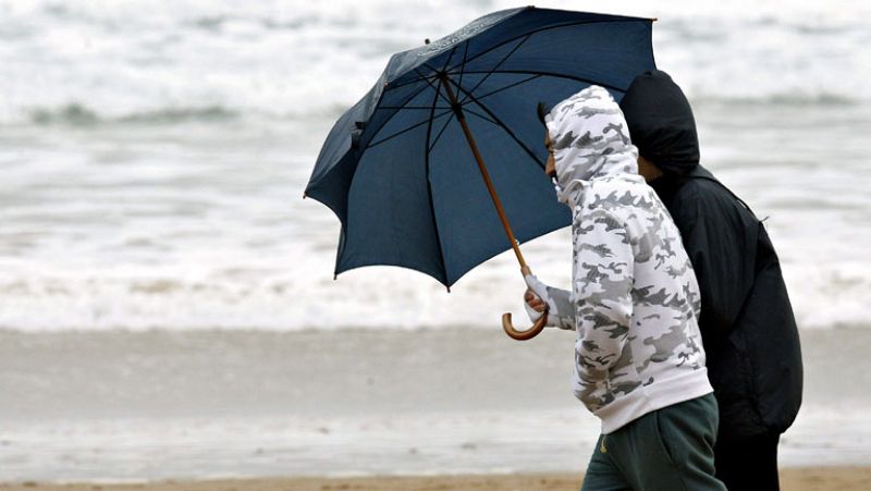 Lluvias en Galicia, Extremadura y área del Estrecho 