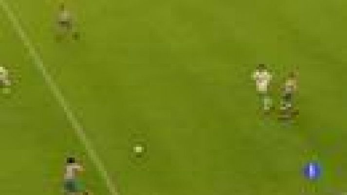 Telediario 1 - El Bernabéu, tierra rojiblanca en las finales