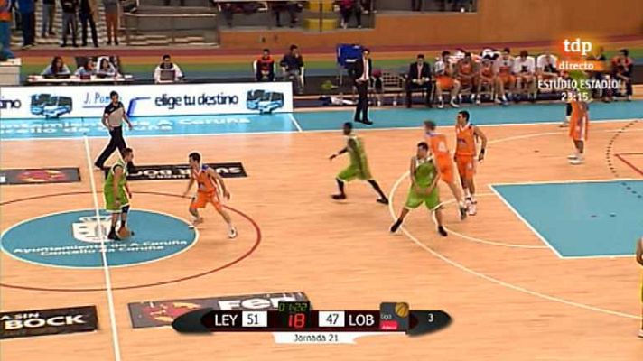 Baloncesto en RTVE - Leyma Natura Coruña - Lobe Huesca