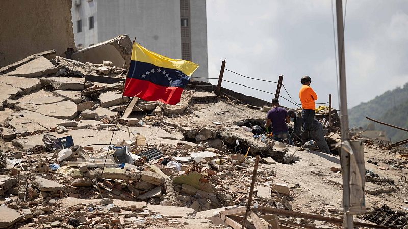 El número de muertos por los terremotos en Venezuela se eleva a 1.719, con más de 5.000 heridos | Ver ahora