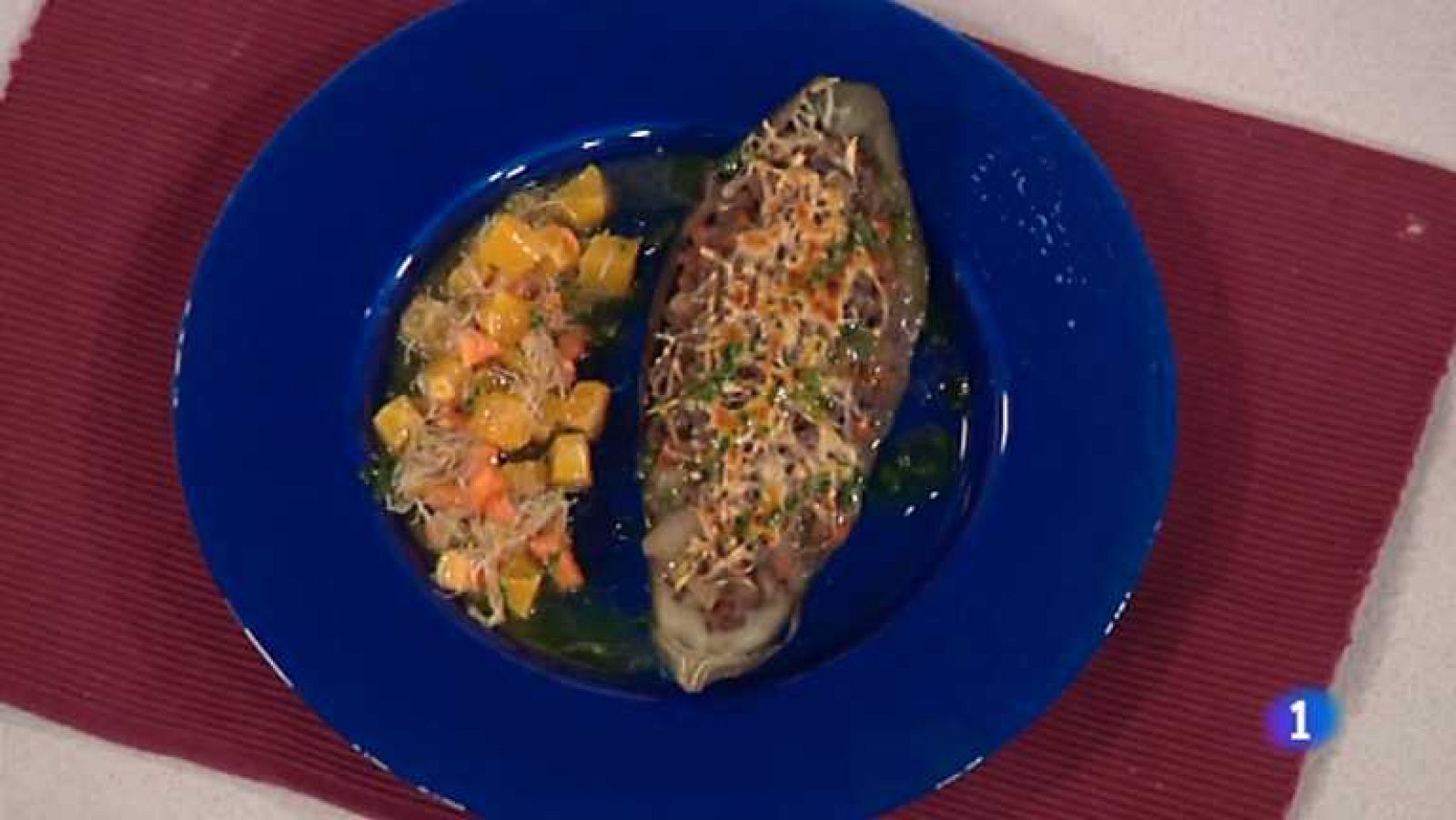 Cocina con Sergio - Berenjenas rellenas de ternera - Ver ahora