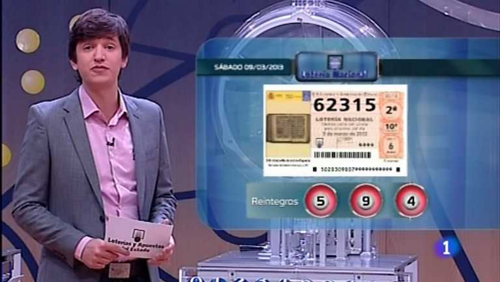 Loterías: Lotería Nacional - 09/03/13 | RTVE Play