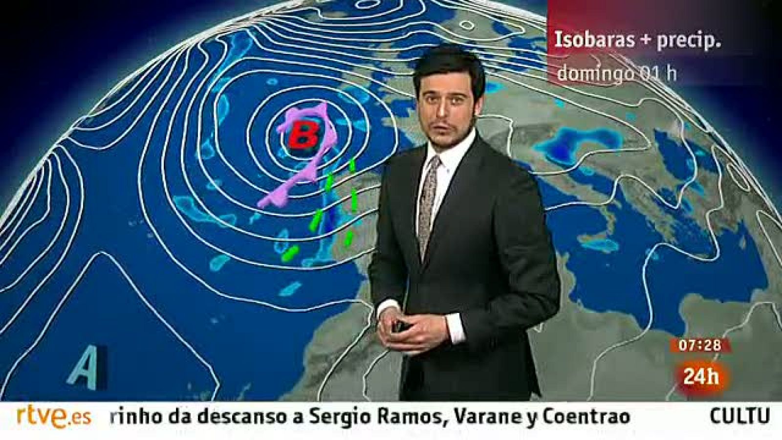 Lluvias fuertes en el oeste Galicia, norte de Extremadura y entorno del Estrecho - El tiempo | Ver