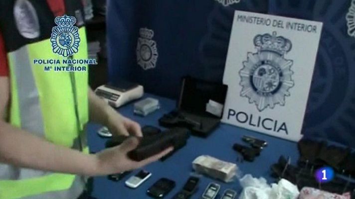 Telediario 1 - Robos en casas de narcos