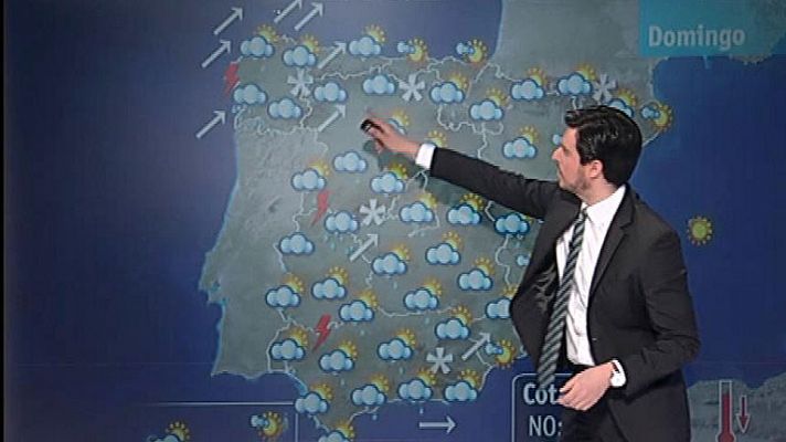 Lluvias y temperaturas más bajas