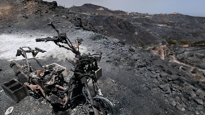 Tragedia por el fuego en Almería - Telediario 2 | Ver