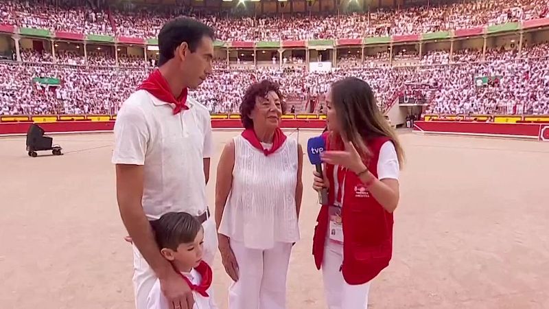 Viva San Fermín 2026 - Maitane y su hijo comparten profesión | Ver vídeo