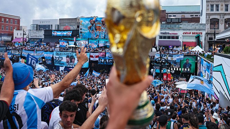 Mundial 2026: refuerzo de seguridad en el Inglaterra - Argentina - Teledeporte, directo al Mundial | Ver