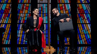 Rosa López y Boris Izaguirre