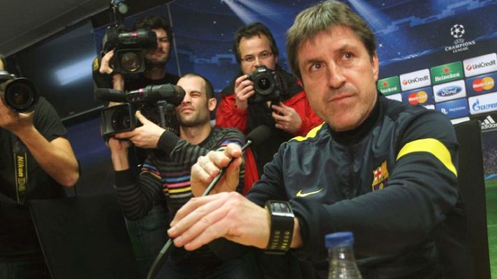 Champions League - Roura: "Tenemos que jugar con cabeza"