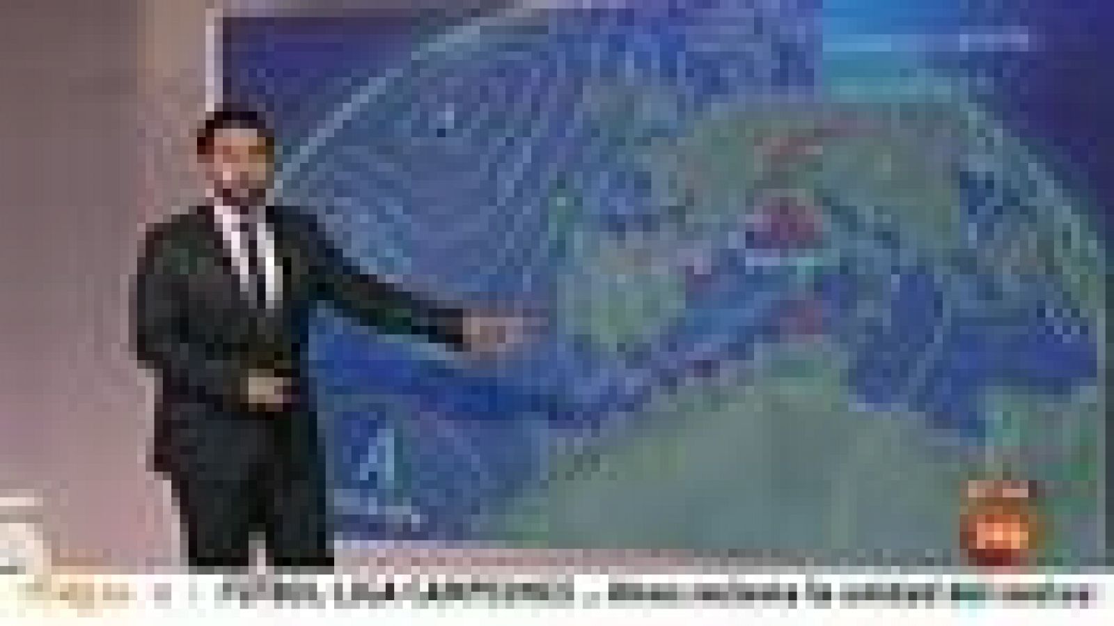 Sigue la lluvia y más frío - El tiempo | Ver