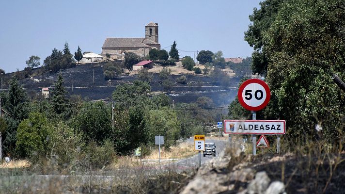 Incendio de Brieva: ocho pueblos desalojados - Noticias de Castilla y León | Ver