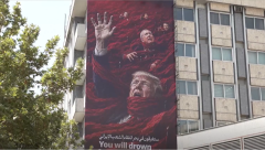 La propaganda del régimen iraní apunta a Trump