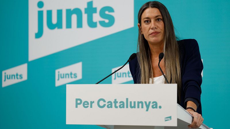 Nogueras: "Que Sánchez se aparte y pongan a alguien que cumpla los acuerdos con Cataluña" - La hora de La 1 | Ver