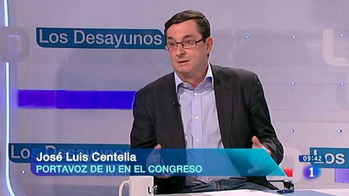 Los desayunos - José Luis Centella, portavoz de IU