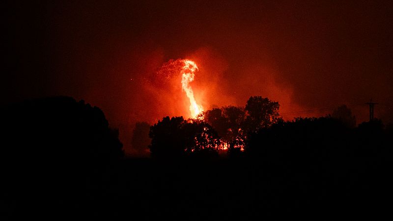 Los medios de extinción han trabajado durante toda la noche