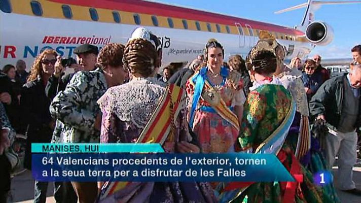 L'informatiu - Comunitat Valenciana - La Comunidad Valenciana en 2' - 12/03/13