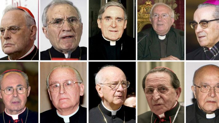 Telediario 1 - Cinco españoles en el cónclave