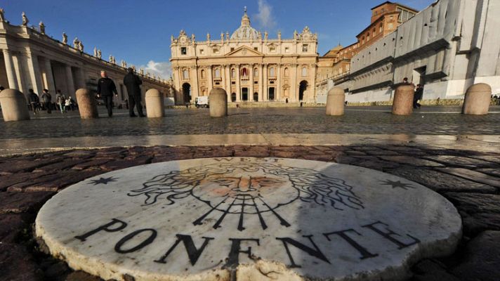 Telediario 1 - Antes del cónclave ha habido diez congregaciones generales