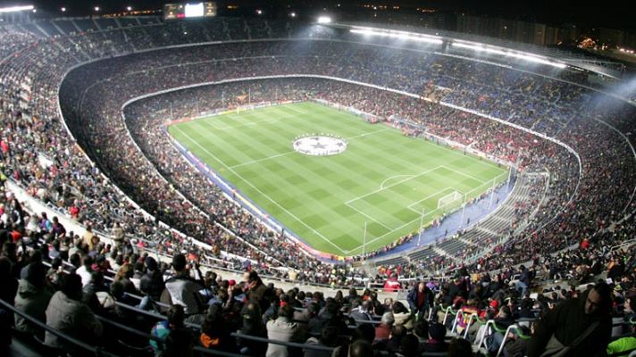 Telediario 1 - Fe del barcelonismo en la remontada