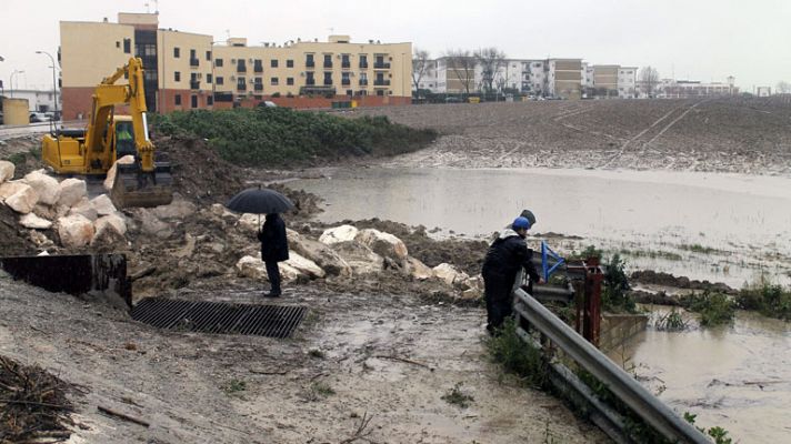 Inundaciones en Écija, en Sevilla