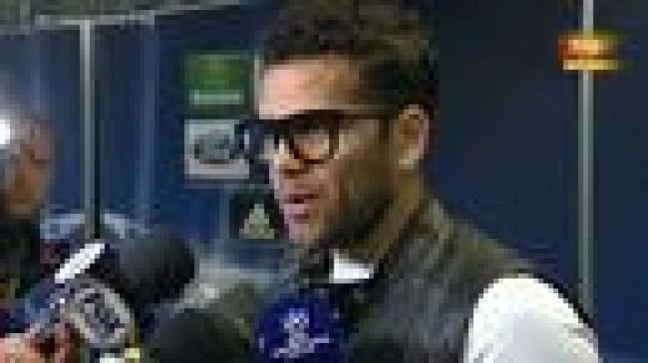 Dani Alves: "Hemos hecho el partido perfecto"