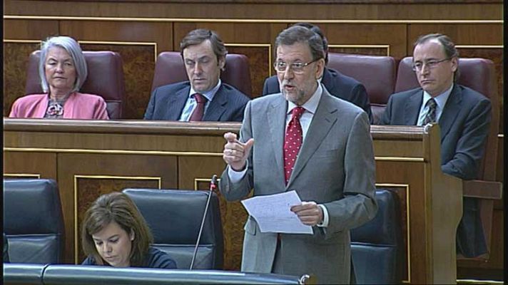 Rajoy y Rubalcaba en Congreso