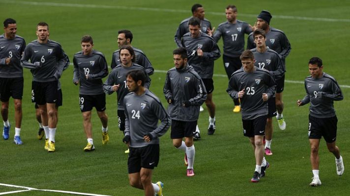 Telediario 1 - El Málaga ante su partido más importante