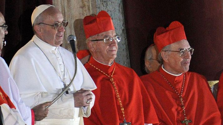 Telediario 1 - Los primeros pasos que tendrá que dar el nuevo papa, Francisco