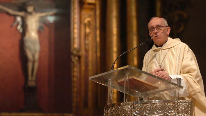 Telediario 1 - Biografía de Jorge María Bergoglio