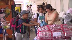Niños y niñas saharauis y ucranianos vuelven a casa